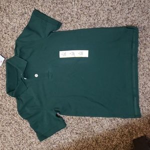 Cat & Jack School Uniform Green Polo Shirt
